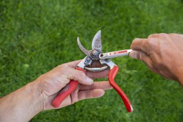FELCO 905 | Werkzeug zum Schärfen, Schleifen und Einstellen, Einstellung der Klinge
